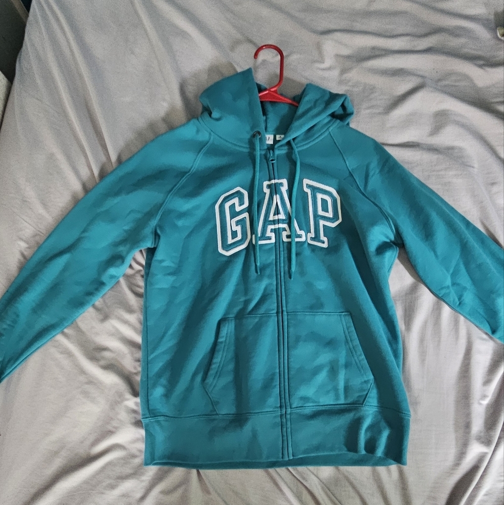 GAP Turquoise Hoodie with Logo